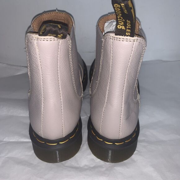 Dr. Martens Doc 2976 Vintage Taupe Virginia Chelsea Boots Womens Sizes 7 - Picture 9 of 11